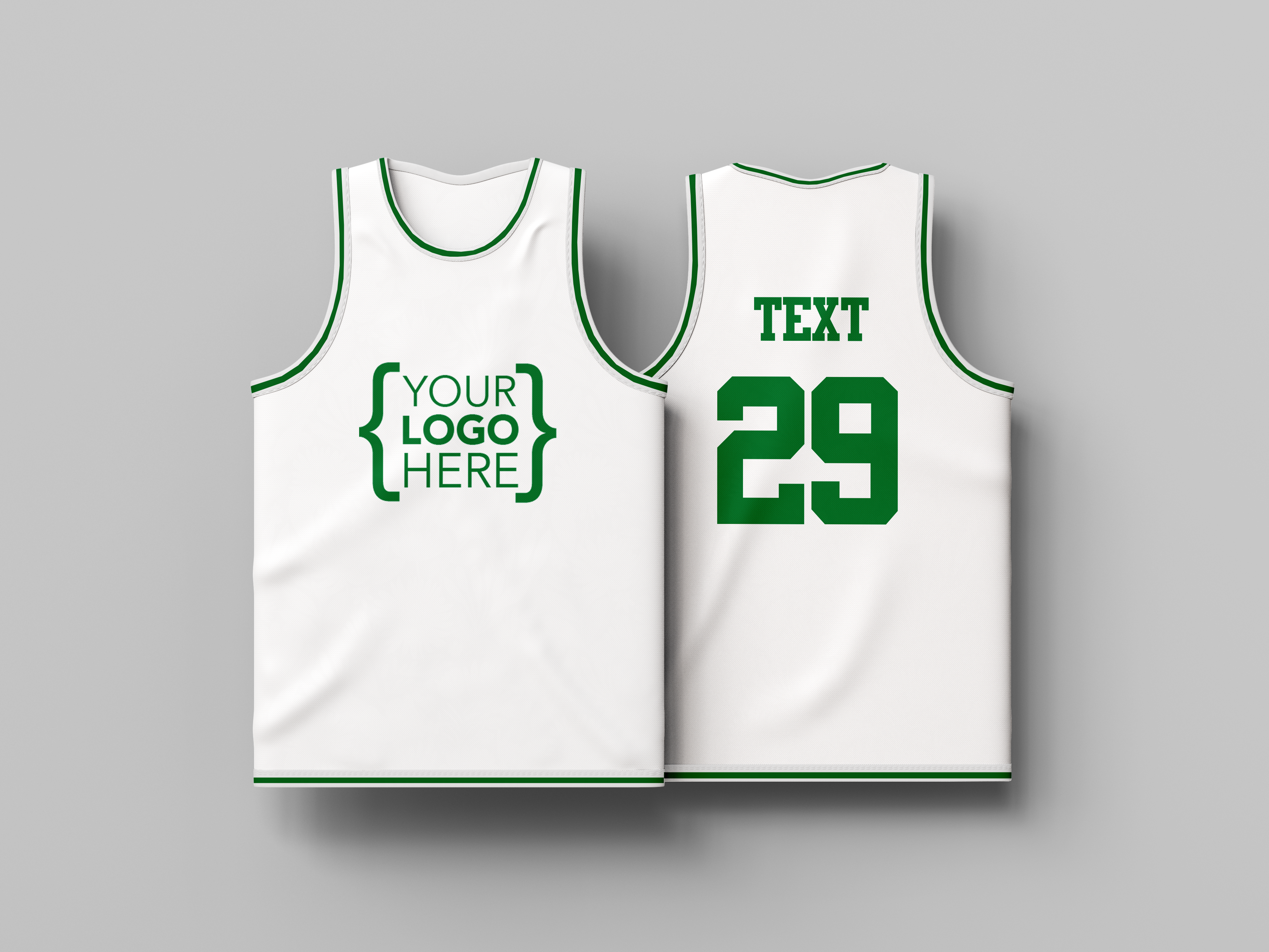 Sublimated Basketball Jersey - Boston Style